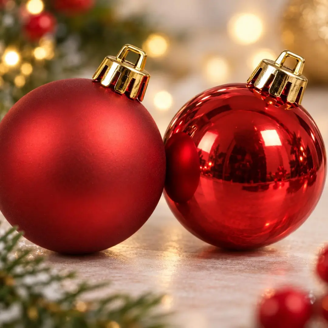 Decoris kleine kerstballen