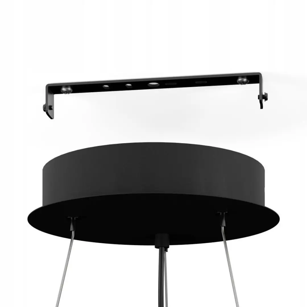 Eglo Estanys 1 Hanglamp - 3 lichtpunten Zwart - afbeelding 2 van 5
