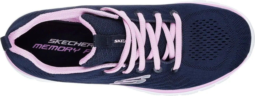 Skechers Graceful Get Connected Sportschoenen - Blauw - afbeelding 6 van 6