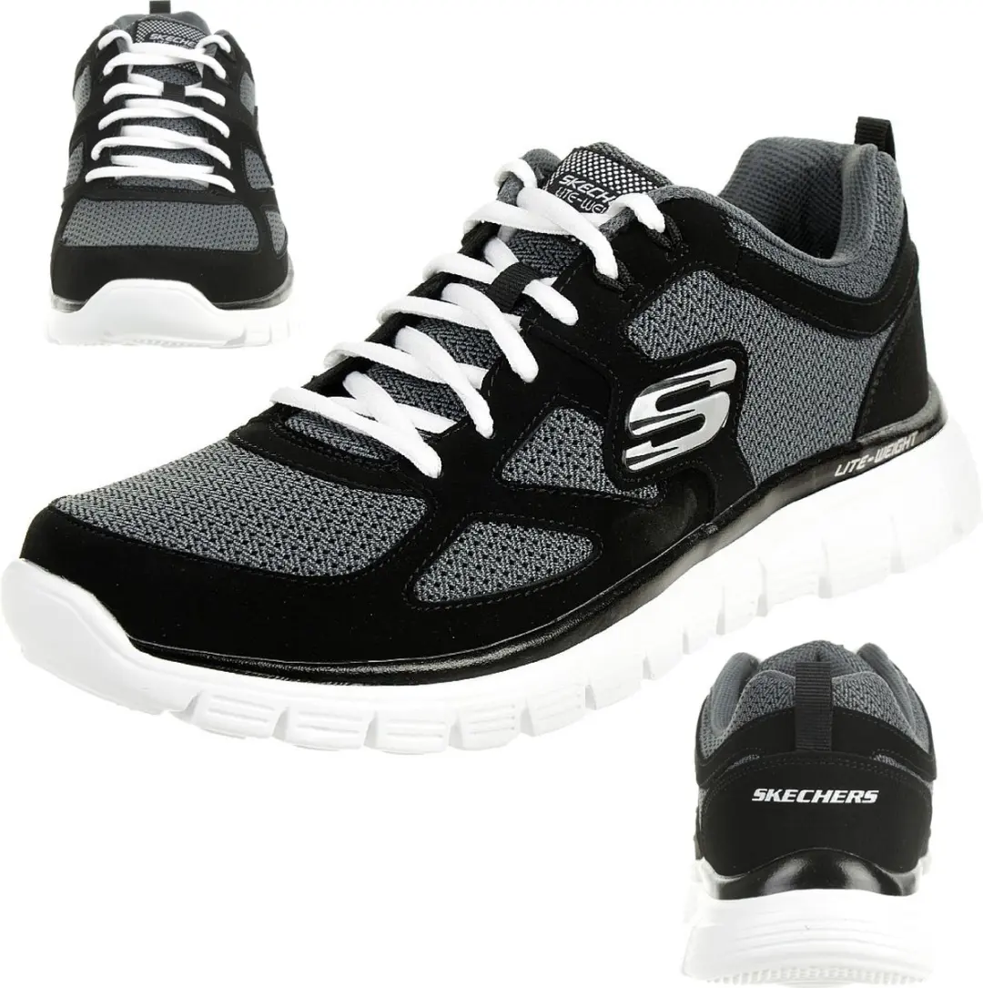 Skechers Burns Agoura Cross Training Schoenen - Zwart - afbeelding 2 van 6