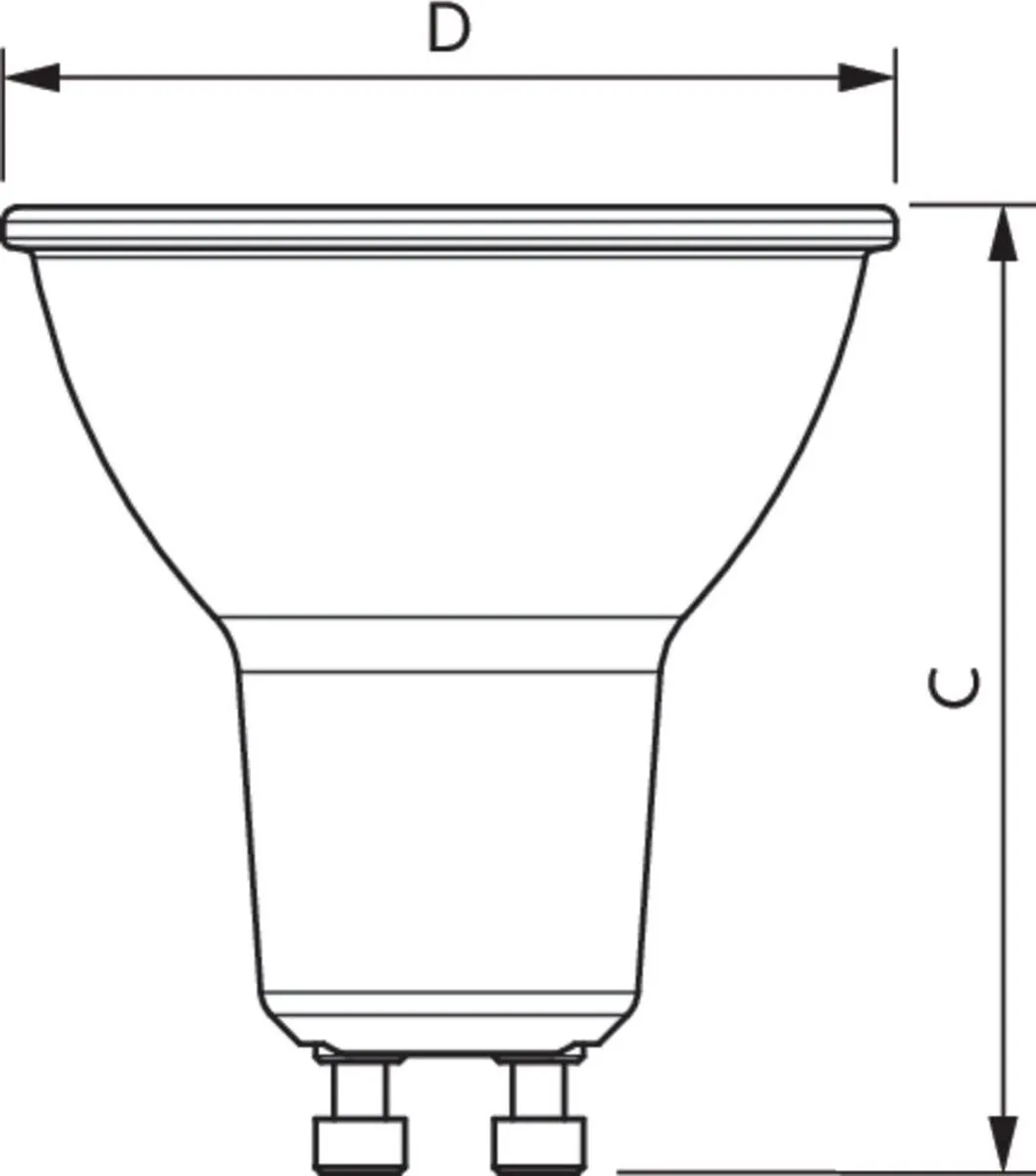 Philips MASTERValue LED-lamp E39VB 3.7W - Warm wit 3000K