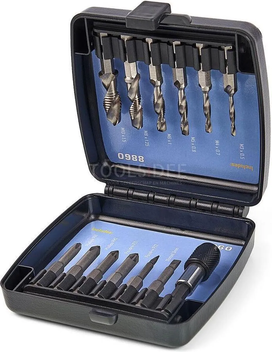 HBM 14-delig Tapboor & Bitset M3-M5