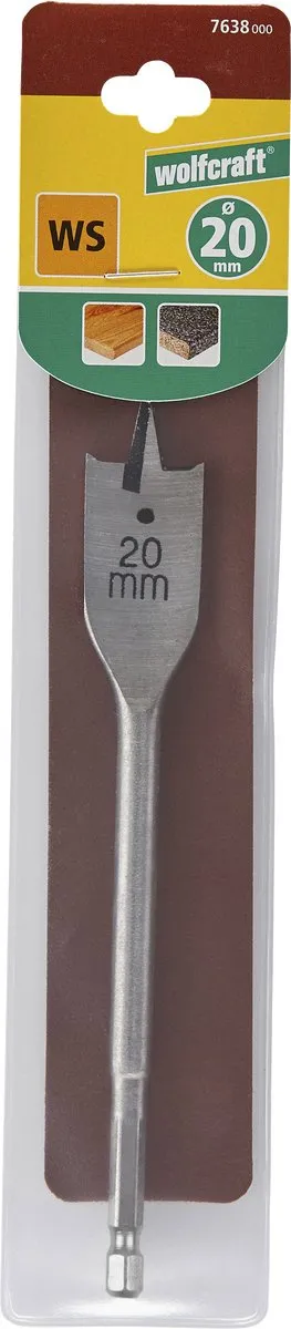 Wolfcraft Speedboor zeskantschacht Ø20mm - 7638000