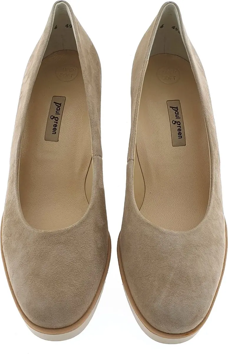 Paul Green 3777 Pumps - Wit/beige 38.5 - afbeelding 4 van 6