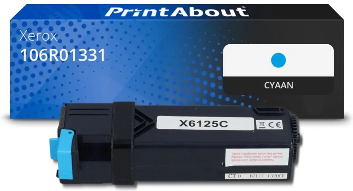 PrintAbout Xerox 106R01331 Toner Cyaan