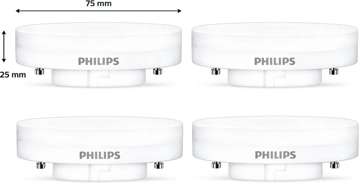 Philips LED GX53 5.5W 500lm Warm Wit