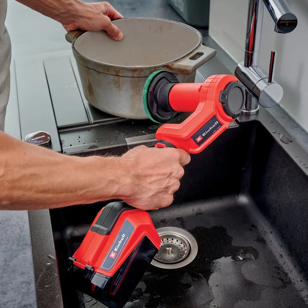Einhell Reinigingspadsset 6-delig - Ø100mm - afbeelding 5 van 6