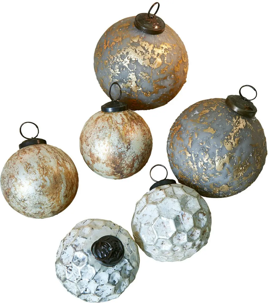 Loberon Kerstbal Set Bellezia 6 Stuks