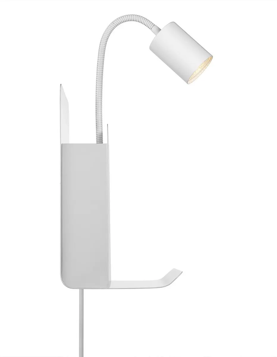 Nordlux Roomi Wandlamp GU10 Wit - afbeelding 6 van 6