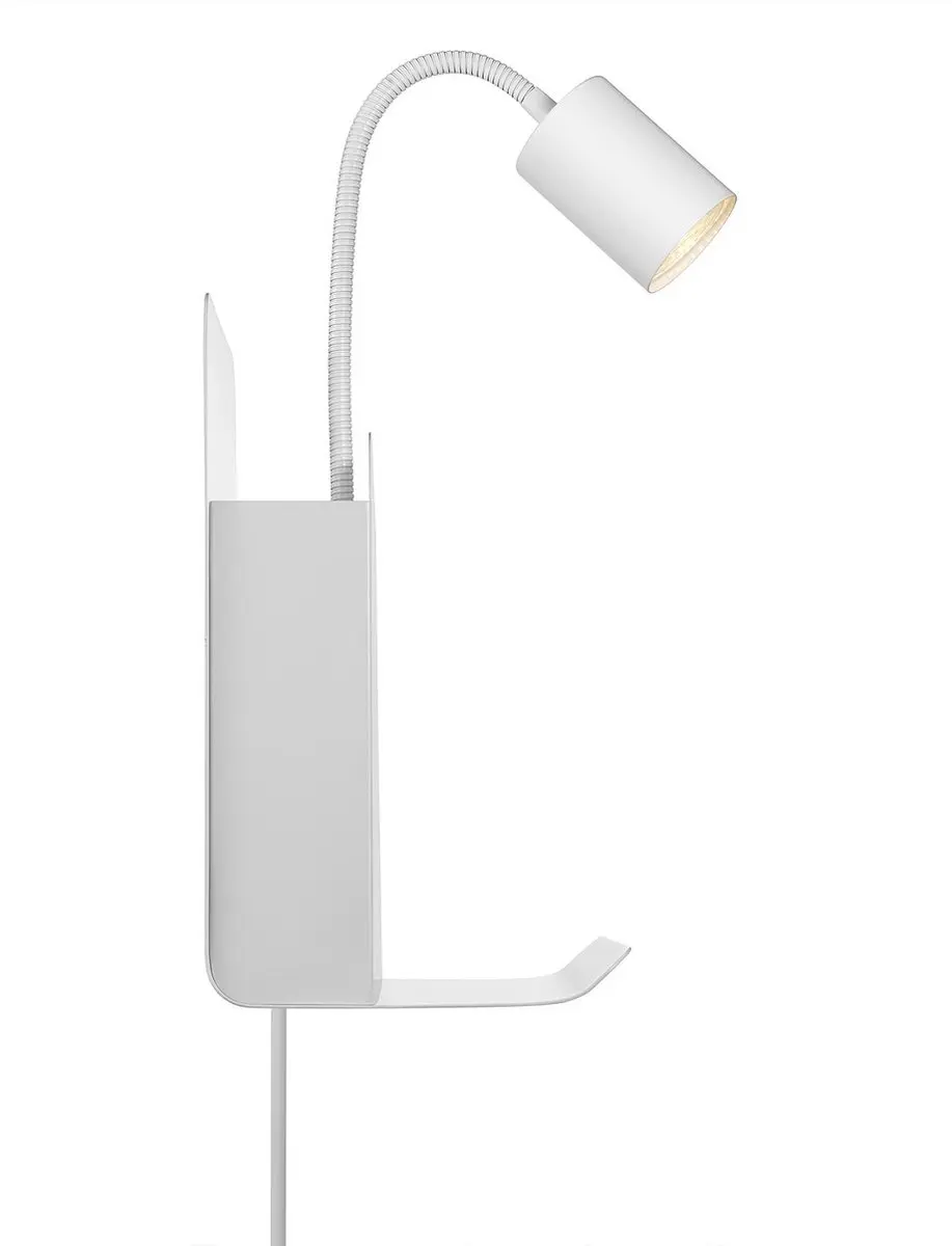 Nordlux Roomi Wandlamp GU10 Wit - afbeelding 2 van 6