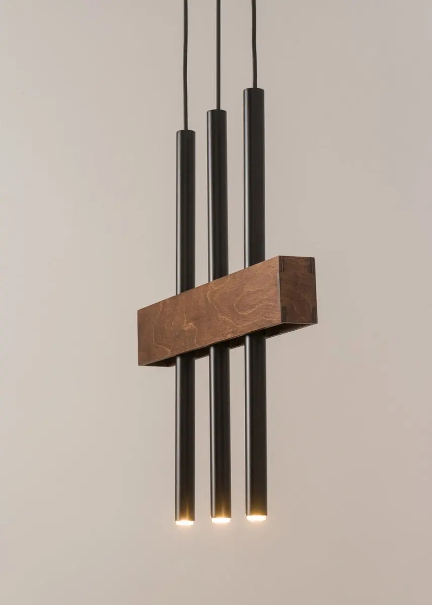 Merkloze Zwarte Hanglamp BLAKE
