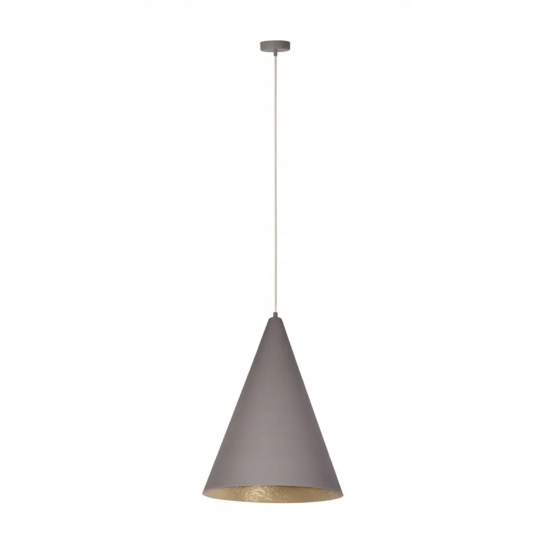 VESUVIO S Taupe Hanglamp Kegelvormig