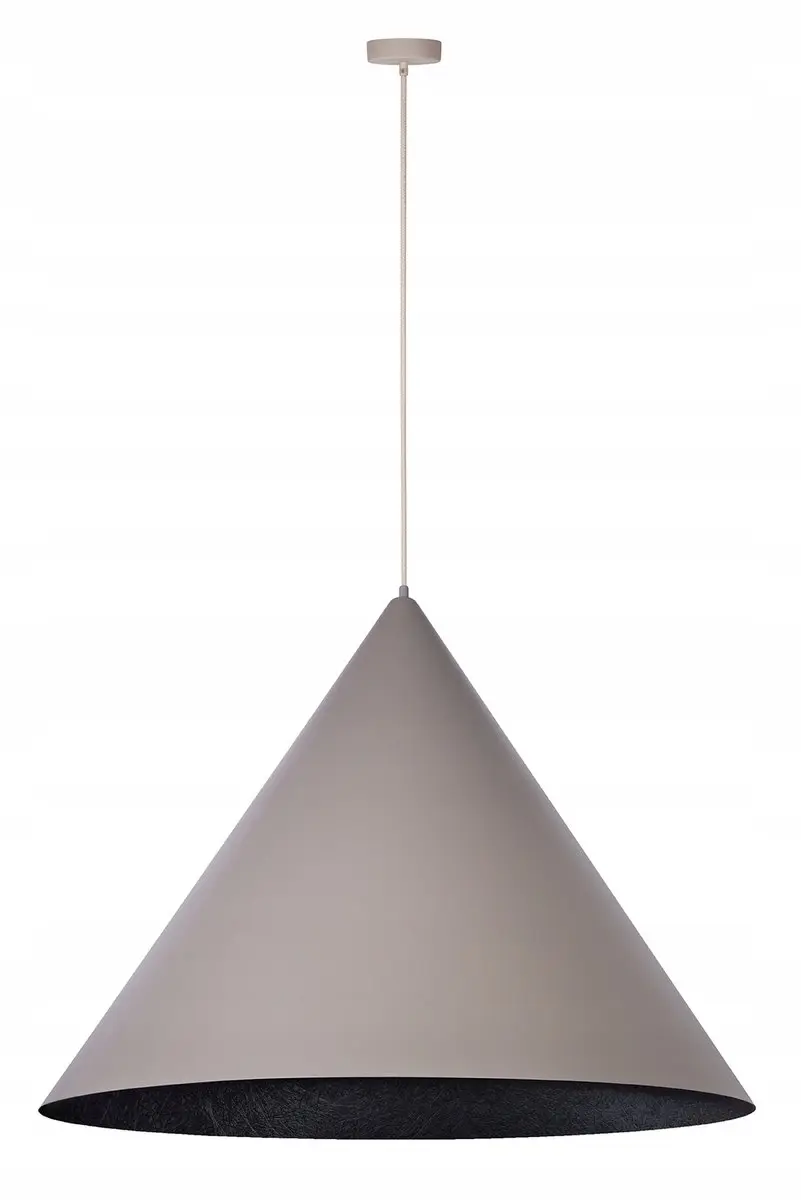 Sigma Vesuvio Hanglamp Taupe/Zwart L 3xE27