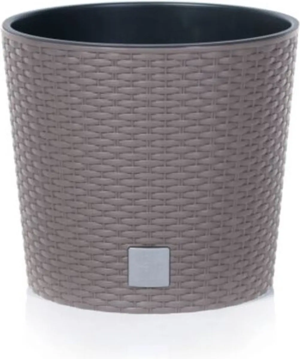 Sierpot Rato Rond Ø40cm H37.5cm kunststof/bruin