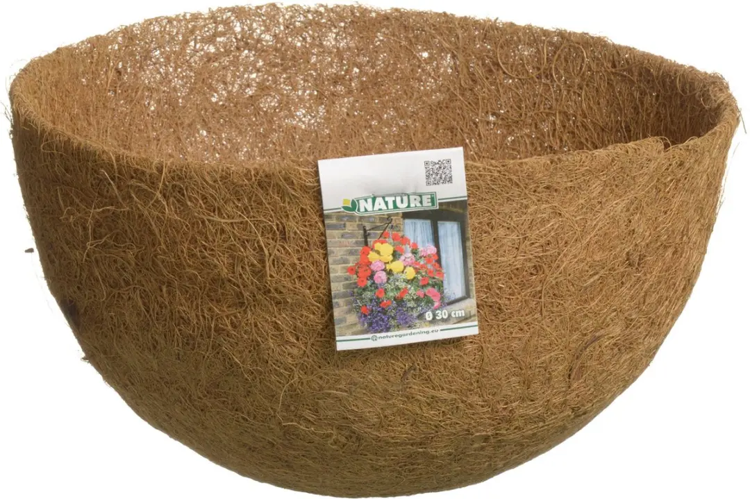 Nature Voorgevormde Kokosinlegger Rond 30cm - afbeelding 2 van 3