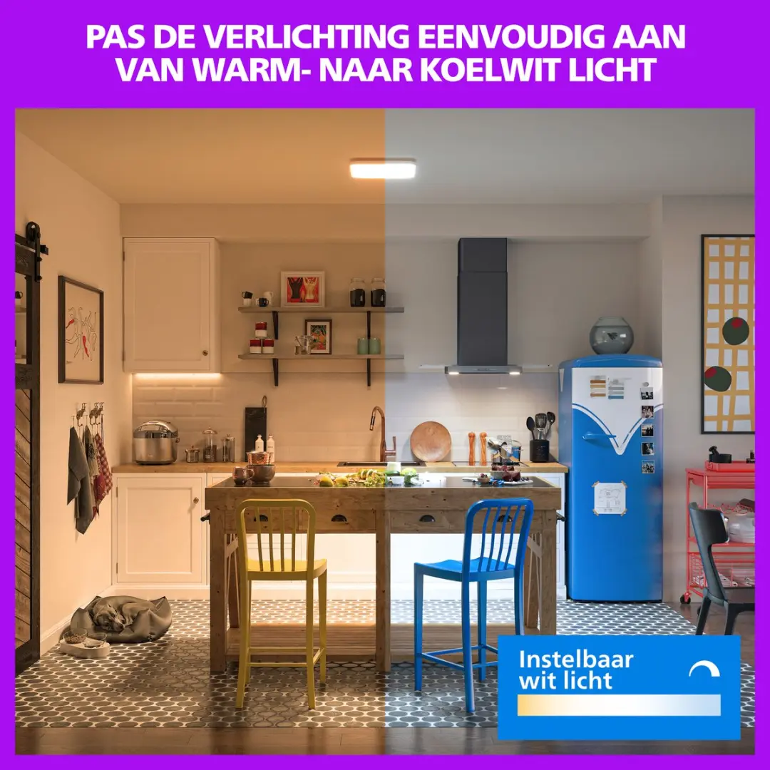 Philips Smart Lighting Plafondlamp 24W RGBW - Wit - afbeelding 5 van 6