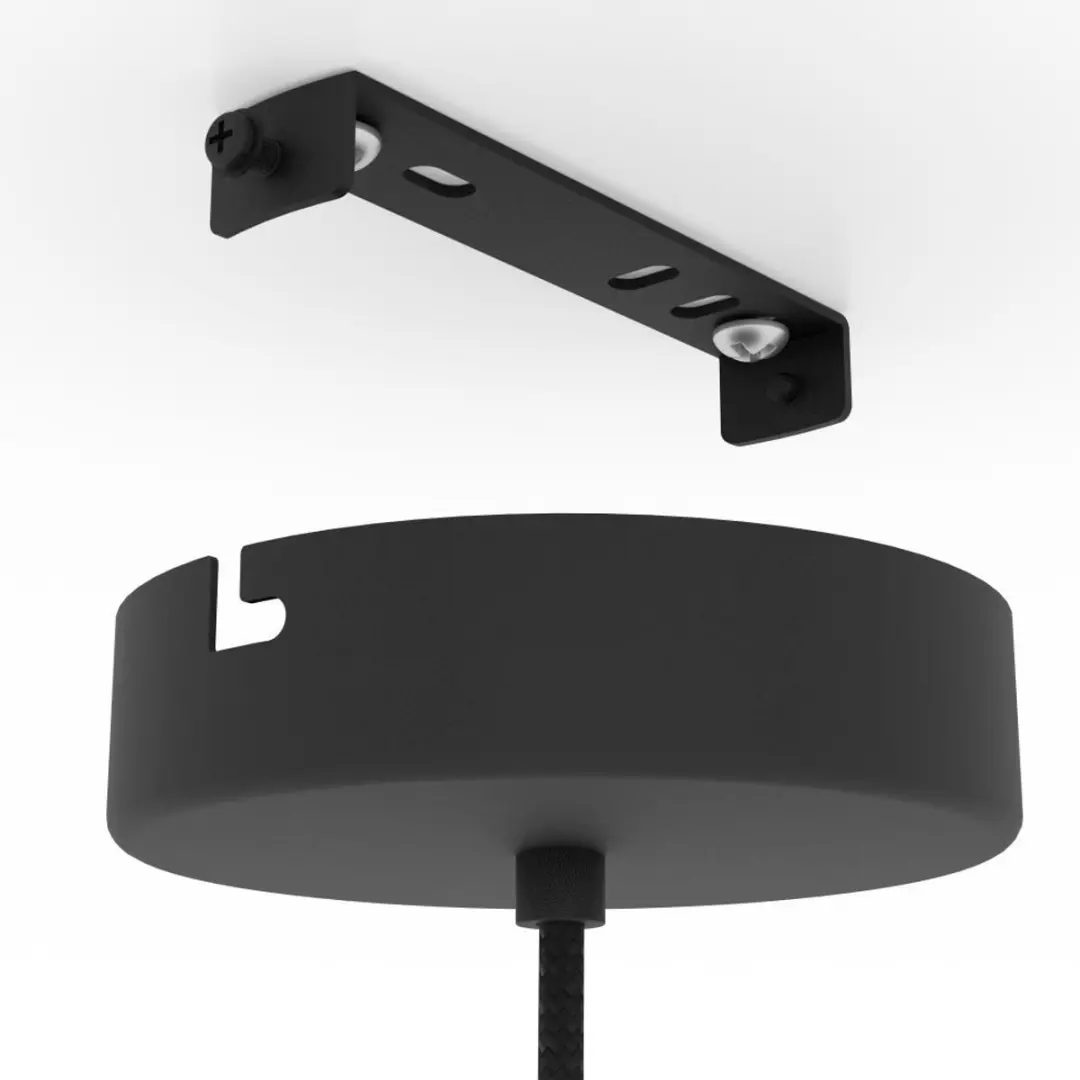 Eglo Montezuelo Hanglamp - Zwart Metaal & Hout - afbeelding 2 van 5