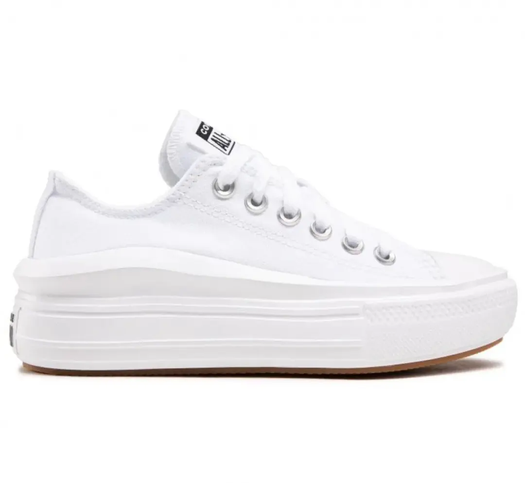 Converse Chuck Taylor All Star Move Platform Schoenen Wit - afbeelding 3 van 6