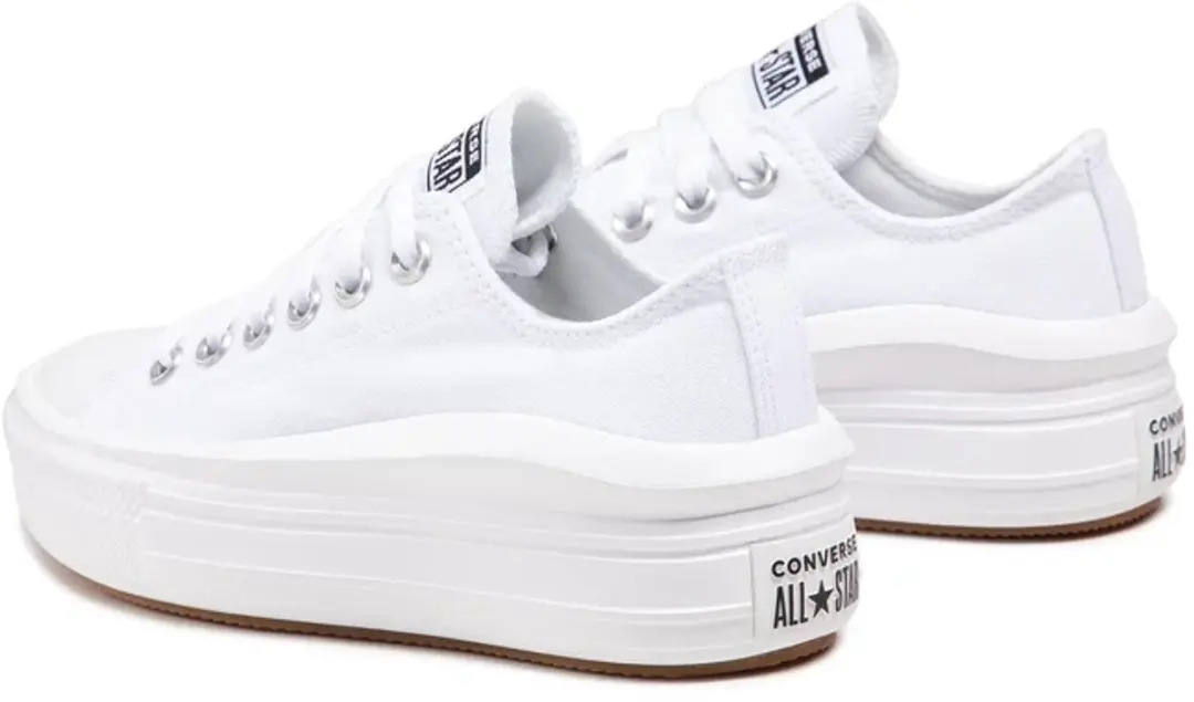 Converse Chuck Taylor All Star Move Platform Schoenen Wit - afbeelding 6 van 6