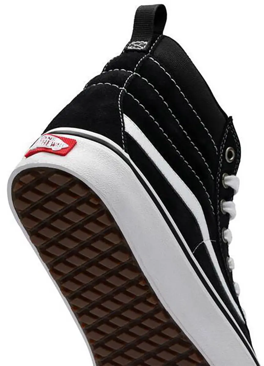 Vans Sk8-Hi MTE-1 Sneaker - Zwart/Wit - afbeelding 3 van 6