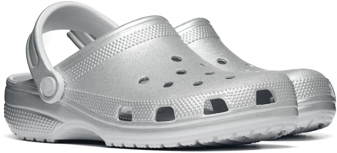 Crocs Classic Tinted Metallic Klompen Blauw EU 41-42