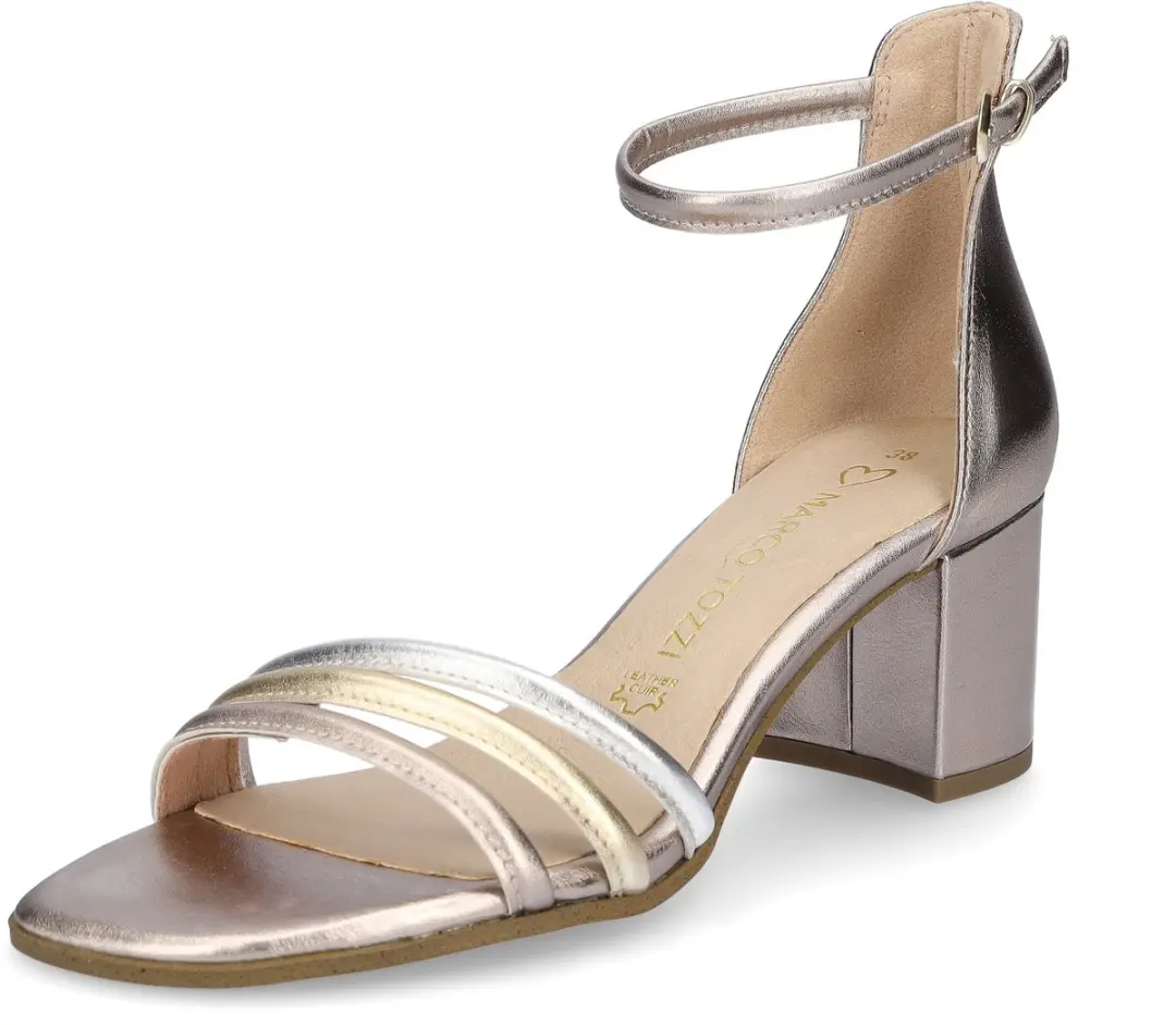 Marco Tozzi Dames Sandaaltje 2-2-28300-20 532 F-breedte Maat: 40 EU
