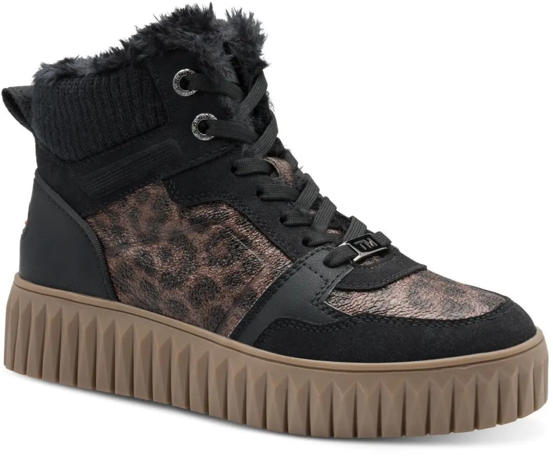 Marco Tozzi Dames Enkellaarsje 2-26211-45 098 F-breedte Maat: 42 EU