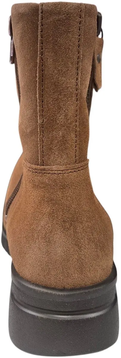 Hartjes Suede Enkellaarzen Bruin 38.5 - afbeelding 3 van 6