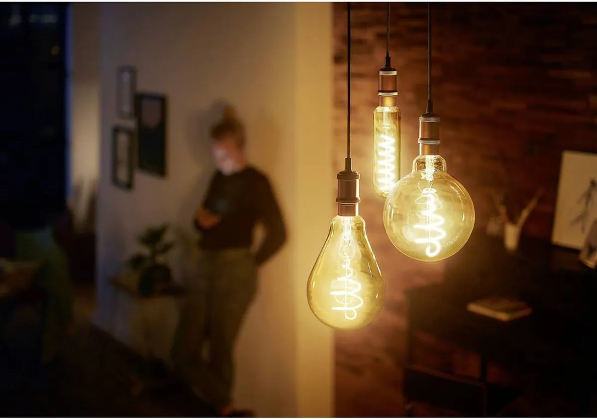 Philips LED Giant Spiraal Goud 25W E27 - Warmwit