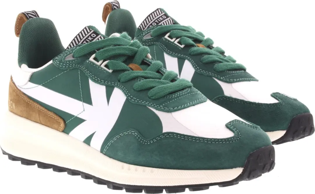 Kaotiko Vancouver Green Sneakers AM001-01 - Maat 45 - afbeelding 2 van 6