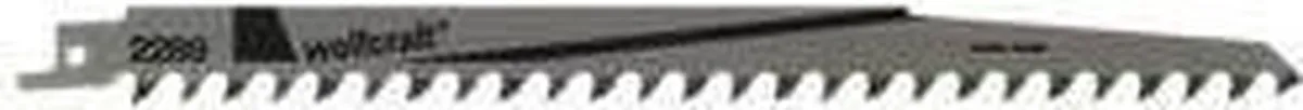 Wolfcraft Reciprozaagblad Sabelzaag CV 2289000 - 2 Stuks