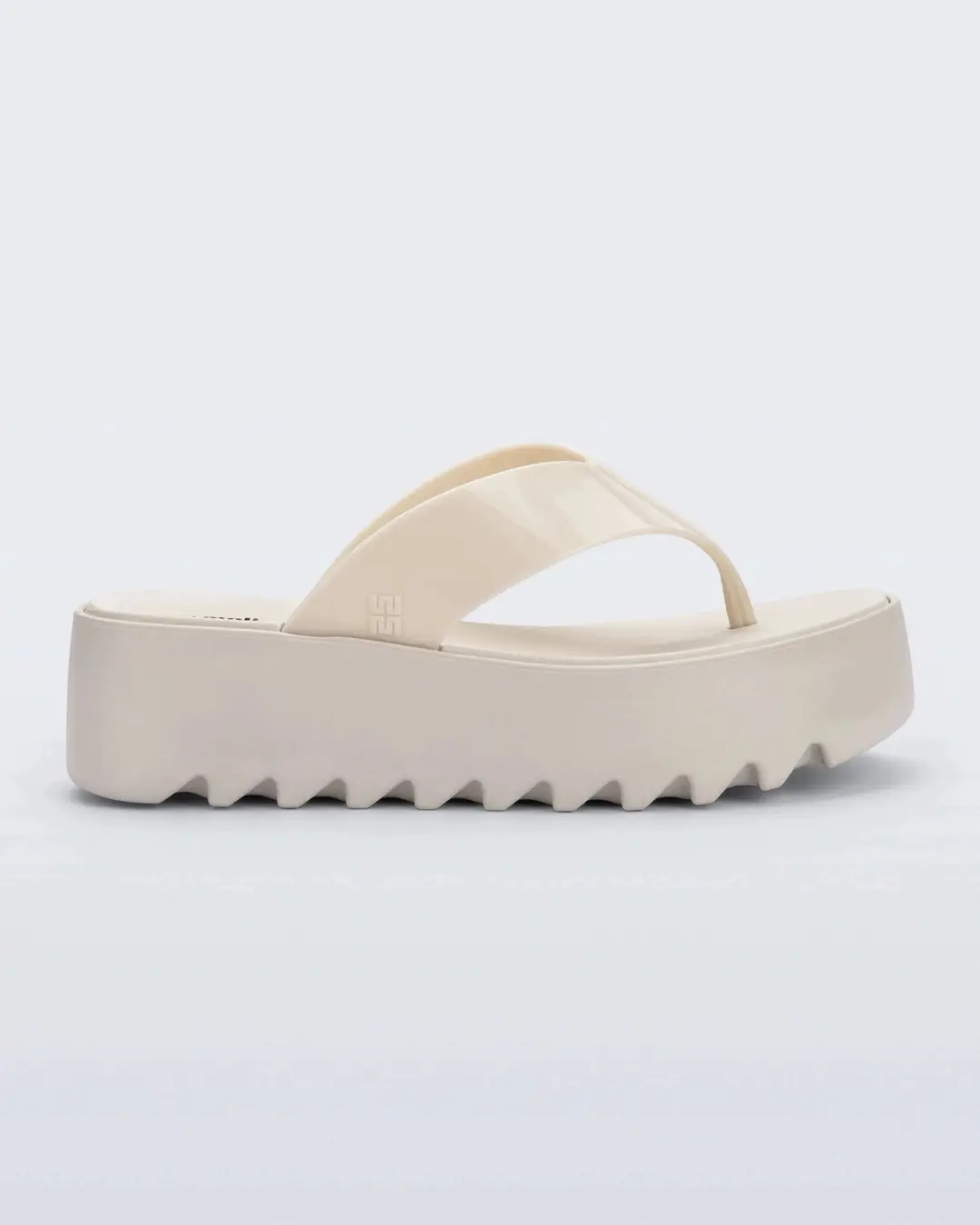 Melissa Thong Platform AD Beige Dames Slippers Maat 39