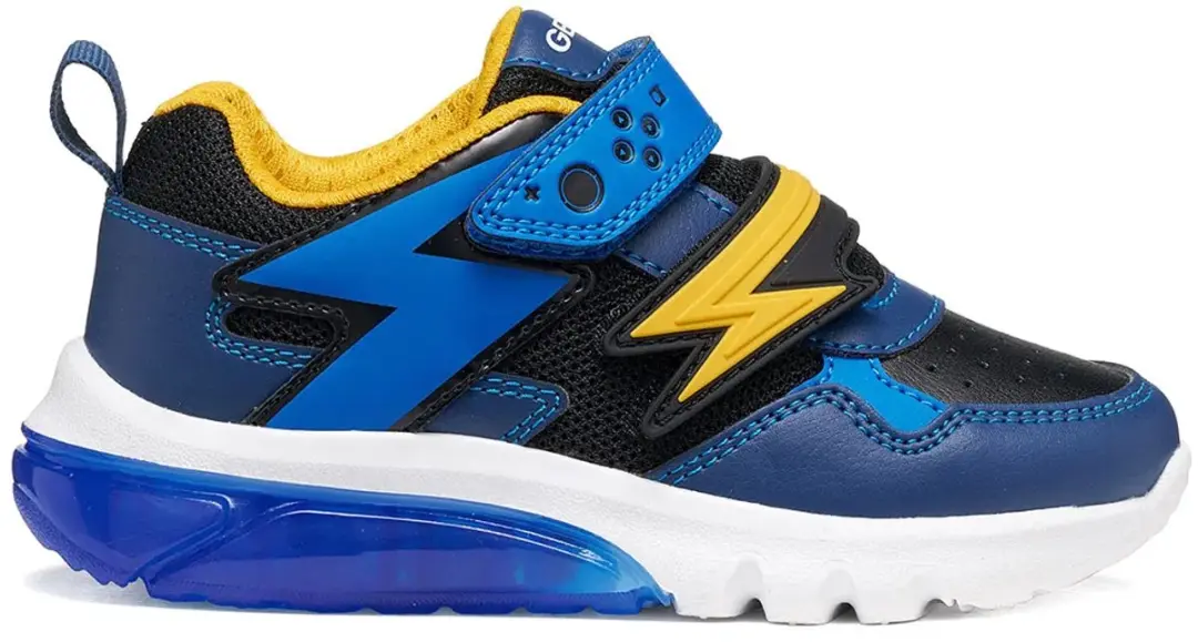 Geox Ciberdron B Met Lichten Schoenen Blauw EU 32 Jongen