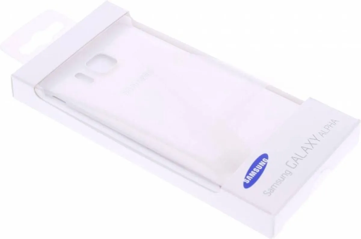 Samsung Galaxy Alpha Back Cover - Wit