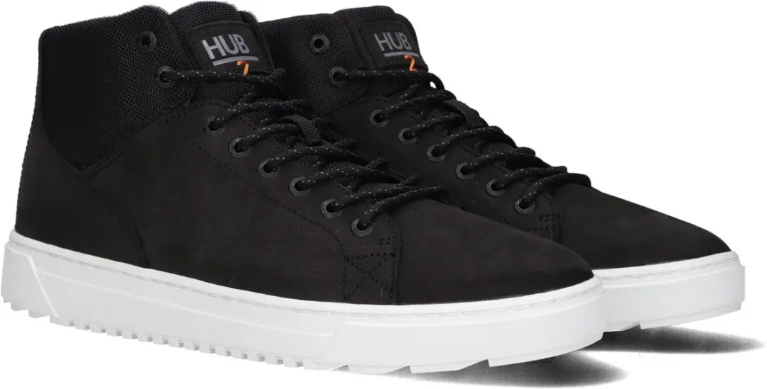 Hub Murrayfield 3.0 Hoge Sneakers - Zwart - Maat 40 - afbeelding 4 van 6