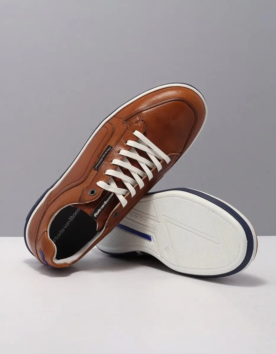 Floris van Bommel Terri 07.00 Sneakers Cognac - afbeelding 4 van 6
