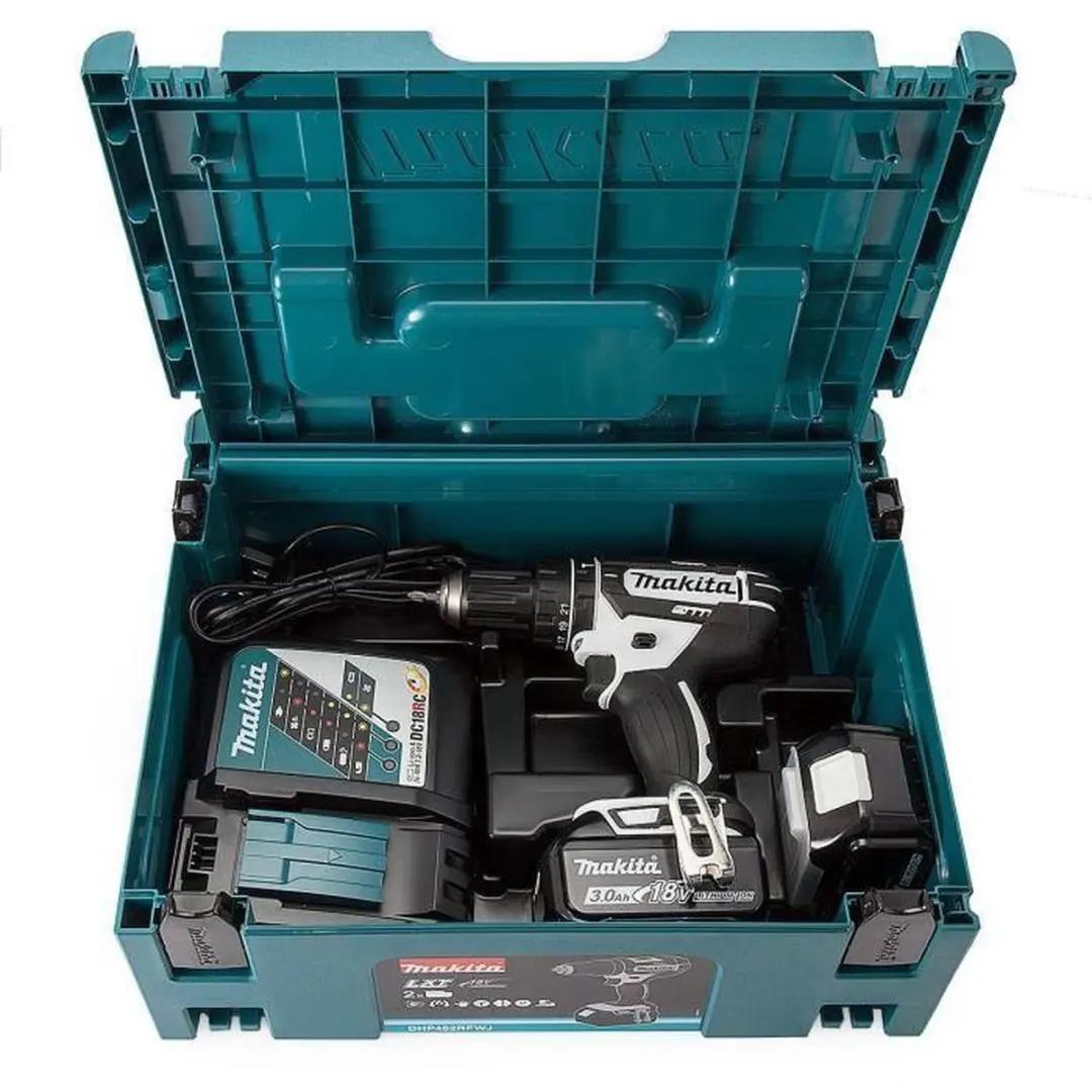 Makita DHP482RFWJ Klopboormachine 18V - 2x 3.0Ah - afbeelding 4 van 6