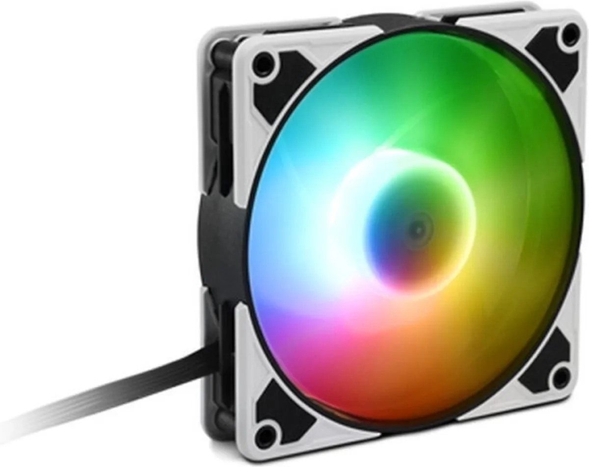 Sharkoon SilentStorm 120 PWM Ventilator 120mm - Wit/Zwart
