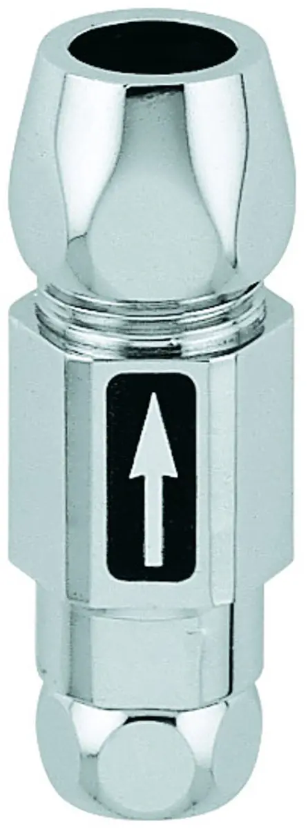 GROHE terugstroombeveiliging EGGAFIX 41270 DN10 3/8\"x10mm voor hoekventielen ch