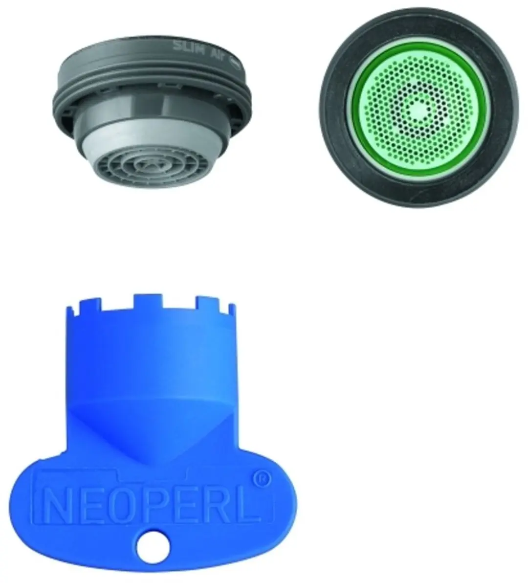 GROHE Mousseur met buitendraad M 24 x 1, 5.7 l/min., geïntegreerd, 48449000