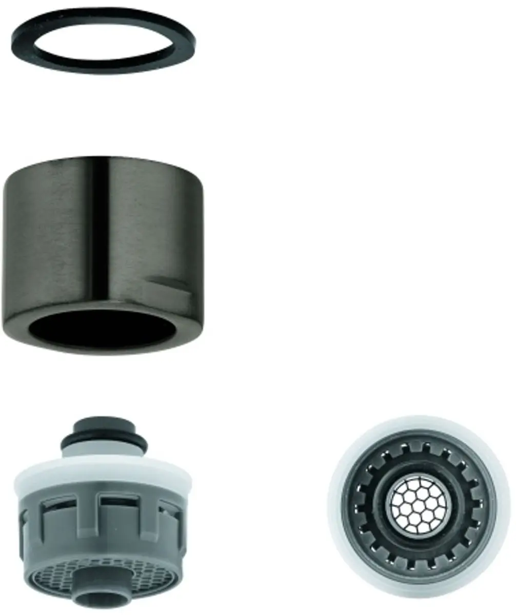 GROHE Mousseur 48343 binnendraad M 28 x 1 hard graphite geborsteld, 48343AL0