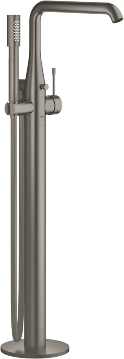 Grohe Essence Badmengkraan Vrijstaand Hard Graphite Geborsteld