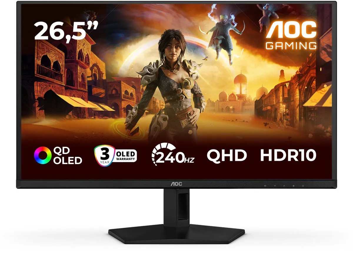 AOC G4 Q27G41ZDF OLED Gaming Monitor 27" - 240Hz - QHD
