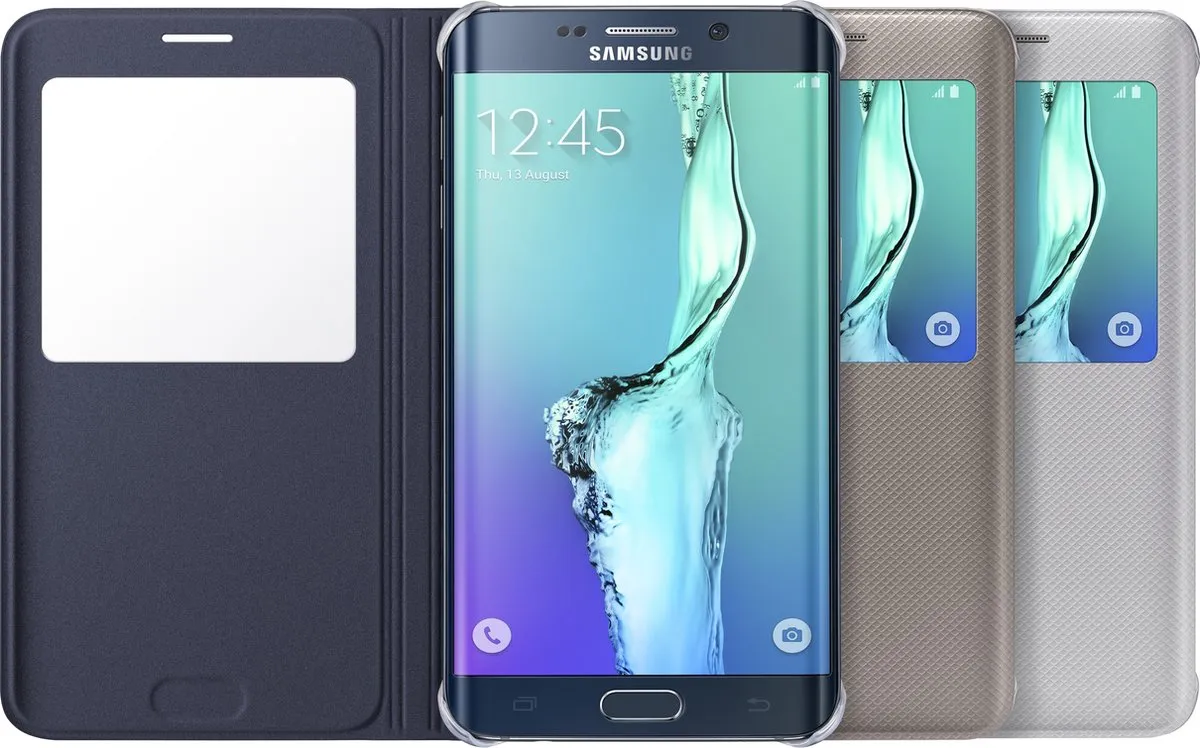 Samsung EF-CG928PF S View Cover - Goud