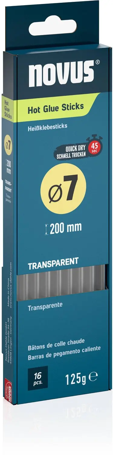 Novus Smeltlijmpatronen 7mm