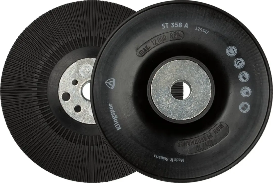 Klingspor ST 358 A Schuurmiddel 125mm - afbeelding 2 van 2