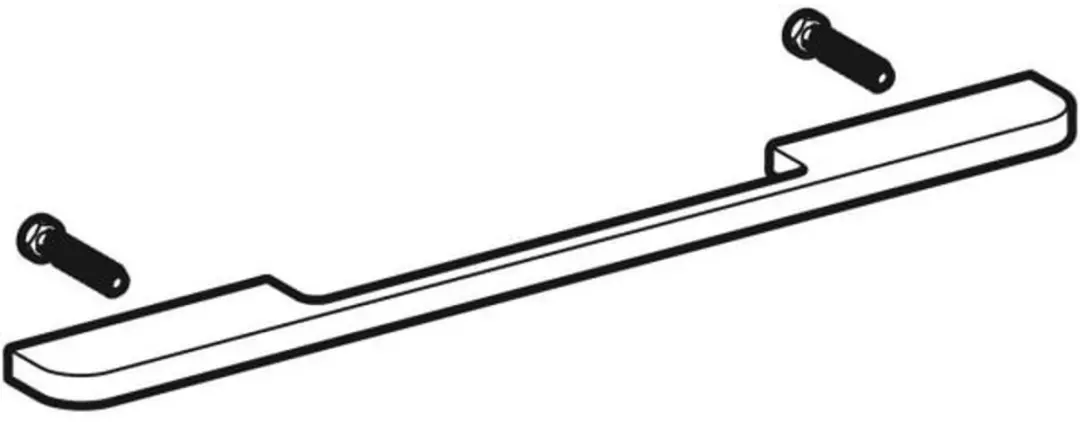 Geberit it! 597239000 Handgreep Onderbouw 900/700mm