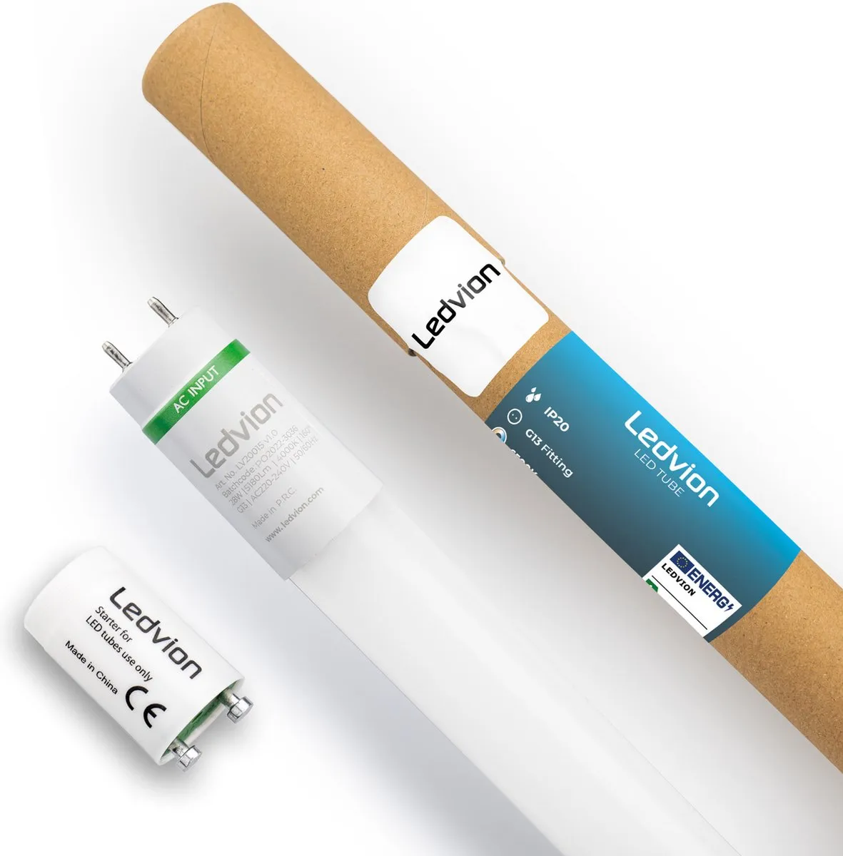 LEDVION 5x TL Buis 150cm 28W 4000K - 185lm/W