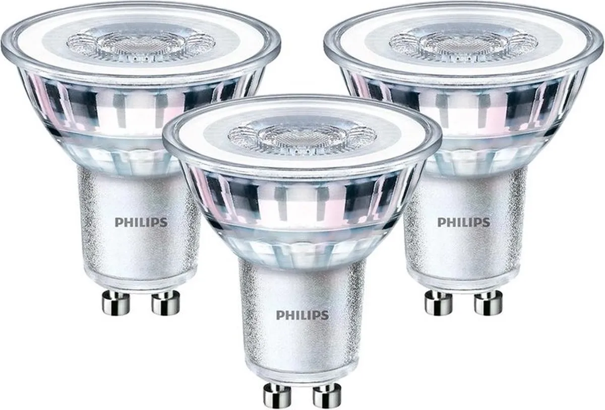 Philips LED Spot GU10 2.7W Warmwit - 3 Stuks - afbeelding 6 van 6