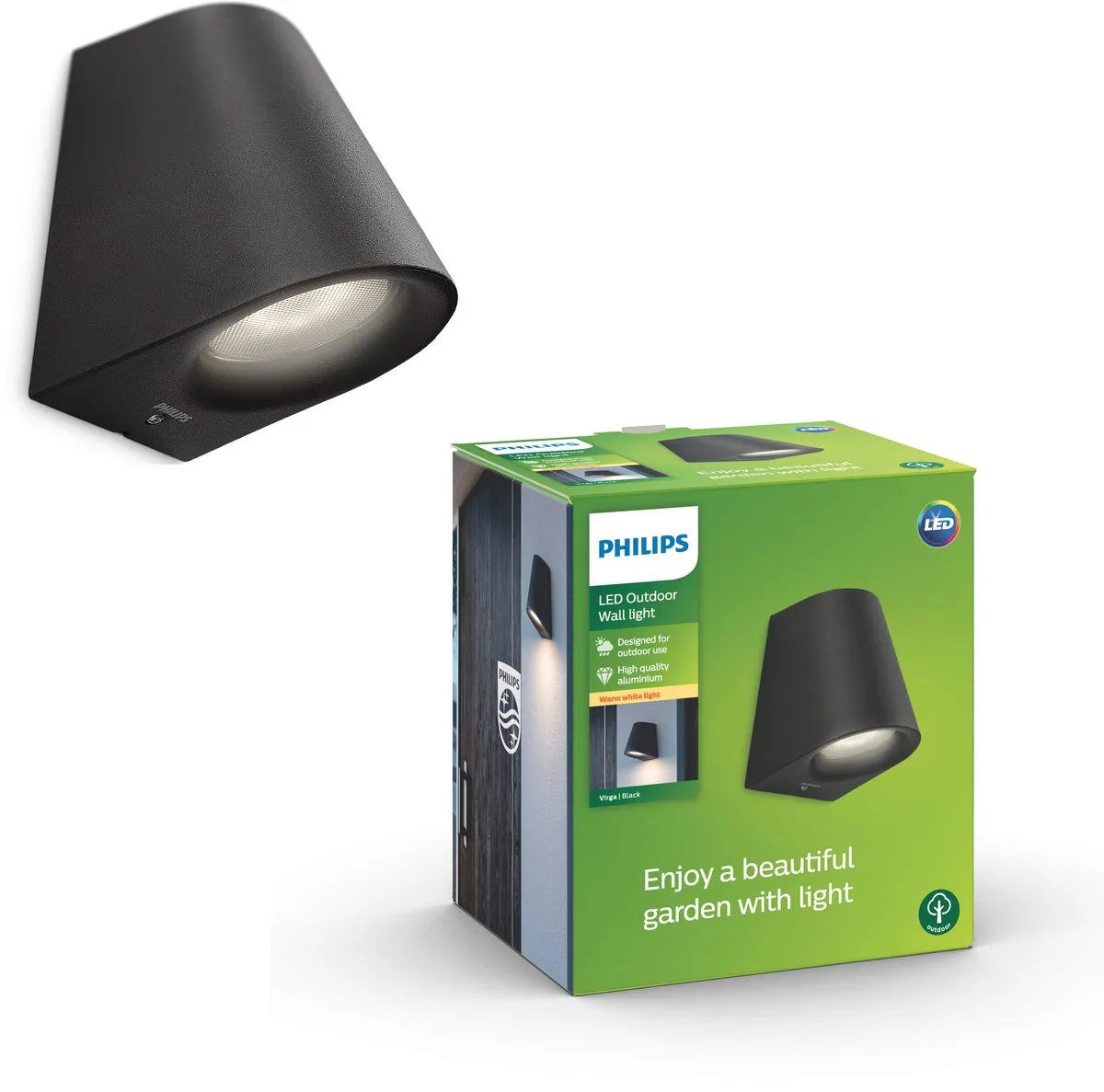 Philips Virga Buitenwandlamp